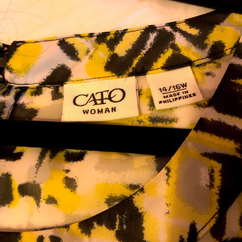 Cato Mult-Color Work Blouse Size 14 / 16